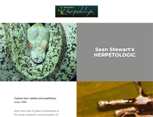 Tablet Screenshot of herpetologic.net